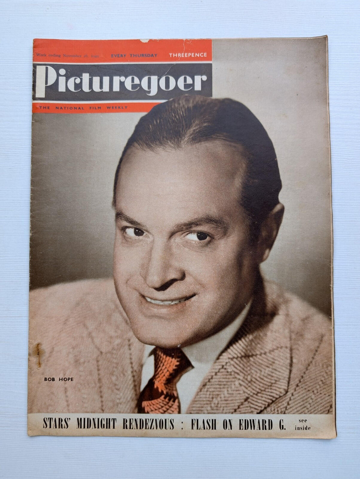 Picturegoer: The National Film Weekly November 26 1949 - Bob Hope Cover