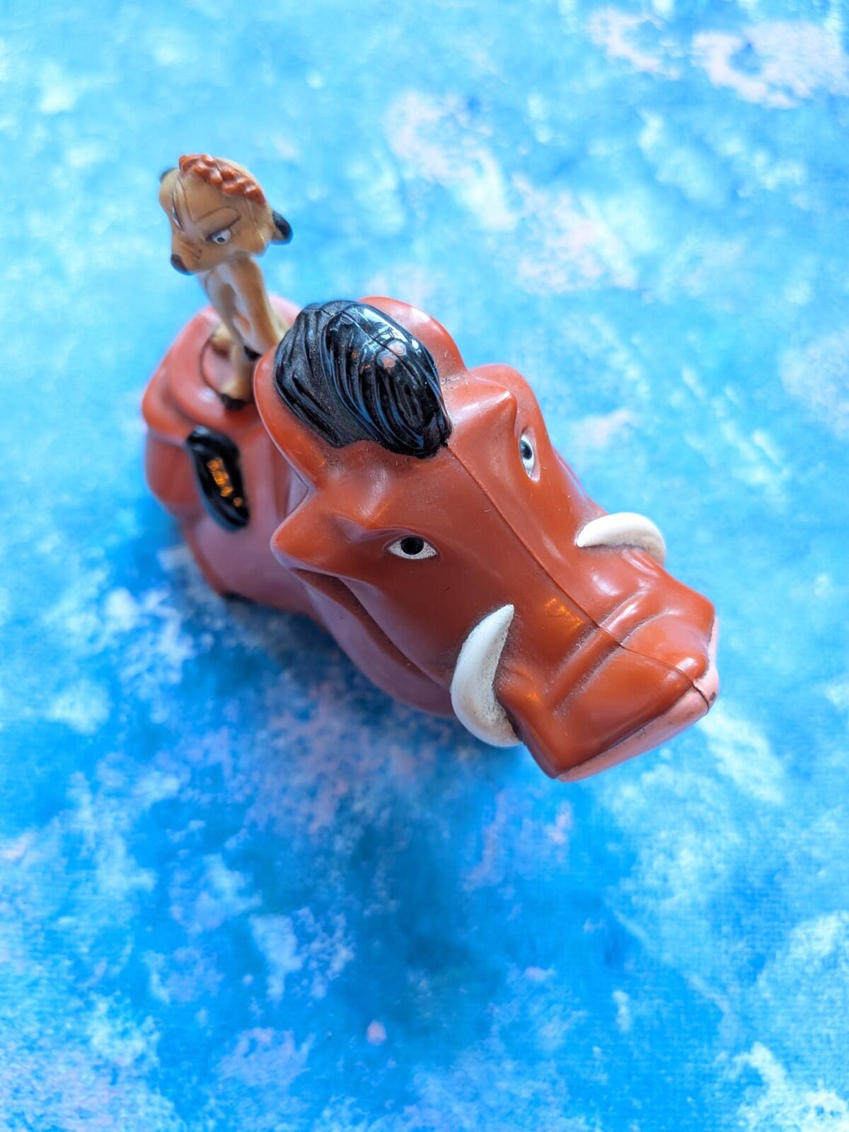 The Lion King Timon and Pumba Toy - 1994 - Disney/McDonalds