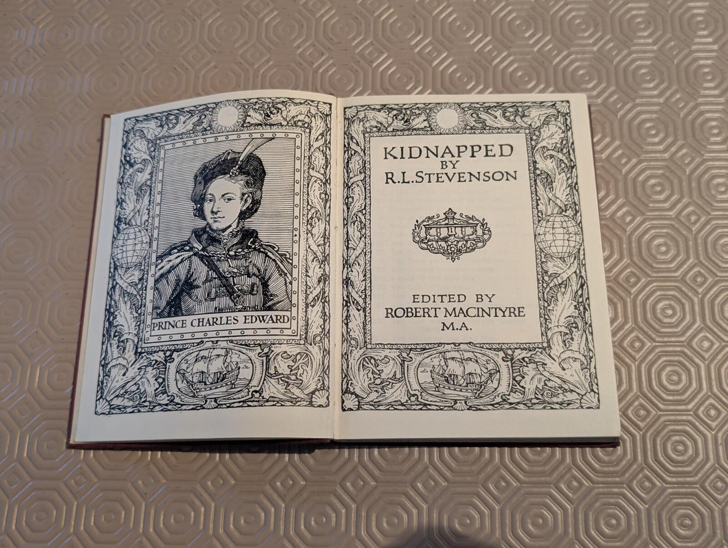 Kidnapped by R.L. Stevenson - The Kings Treasuries of Literature - 1936