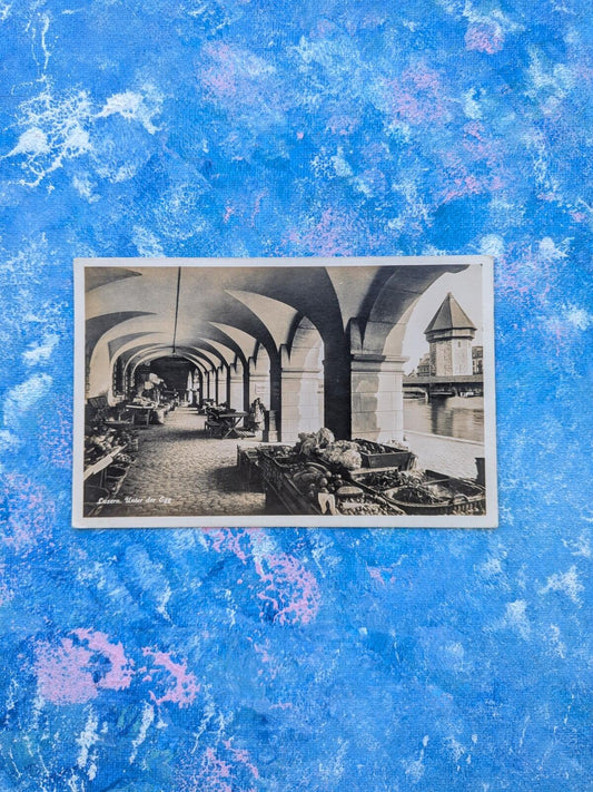 Vintage Swiss Postcard - Luzern, Unter der Egg 2164