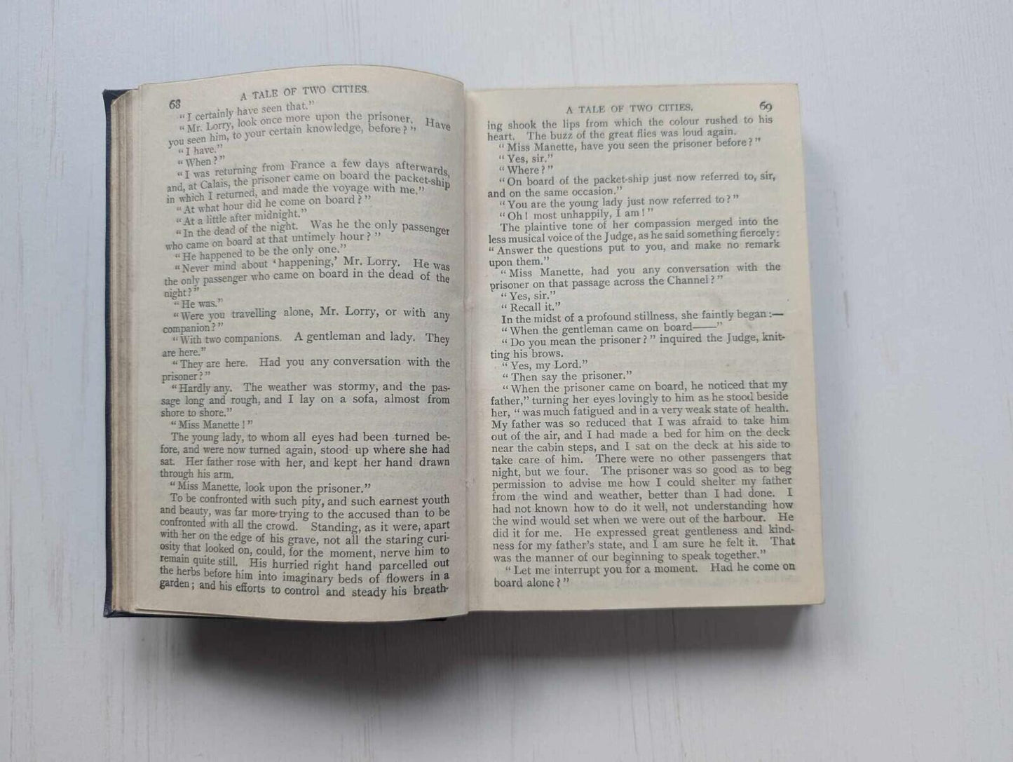 A Tale of Two Cities by Charles Dickens - 1940s Approx - Thomas Nelson & Sons Ltd