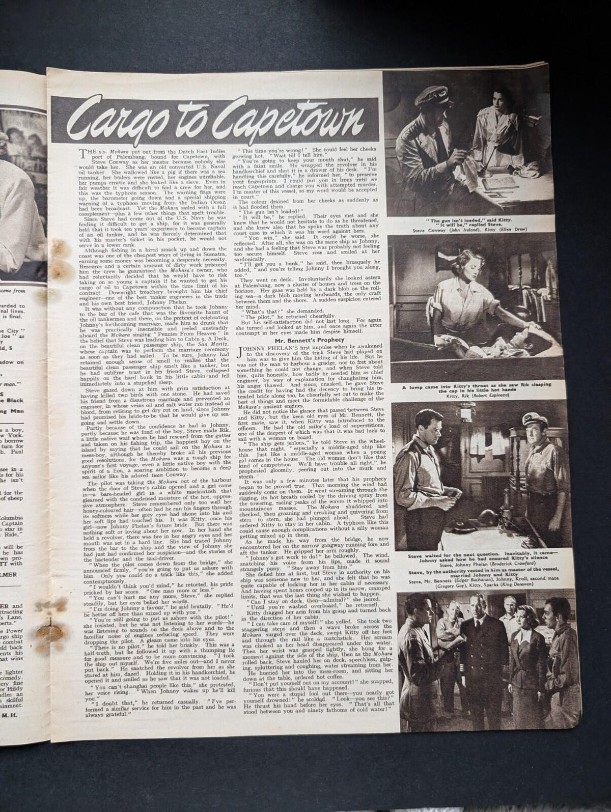 Picture Show Vol.53 No. 1433 September 16th, 1950 - Danny Kaye/Barbara Bates