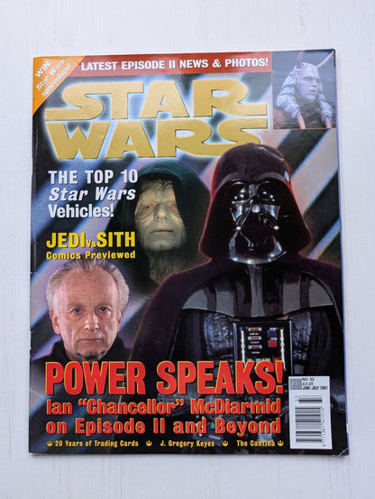 Star Wars: The Official Magazine No. 33 - June/July 2001 - Includes Poster