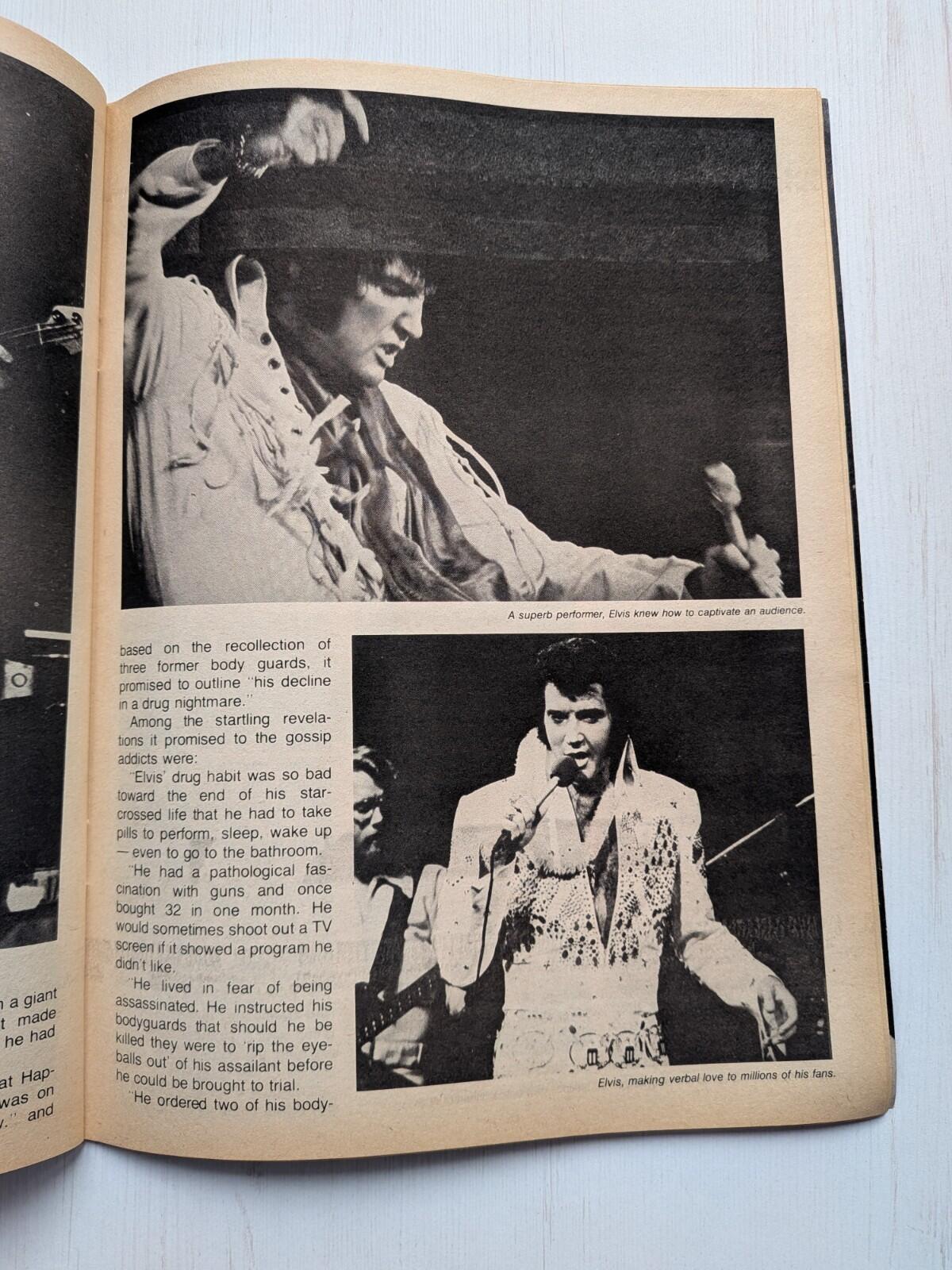 The World of Elvis Special Memorial Issue - 1977 - Includes Pull-Out Poster