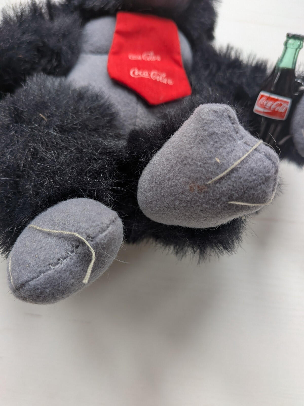 Vintage Coca-Cola Gorilla Soft Toy/Plushie - 1996 - Play-By-Play
