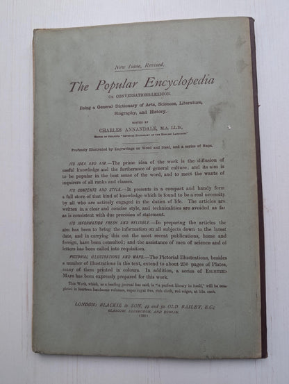 Ogilvie's Imperial Dictionary of The English Language Div. 17 - 1880's Approx