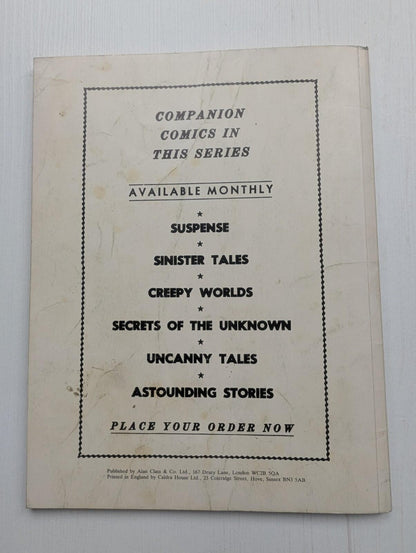 Astonishing Tales #237 - Amazing Stories of Suspense - 1980s - Alan Class Comic