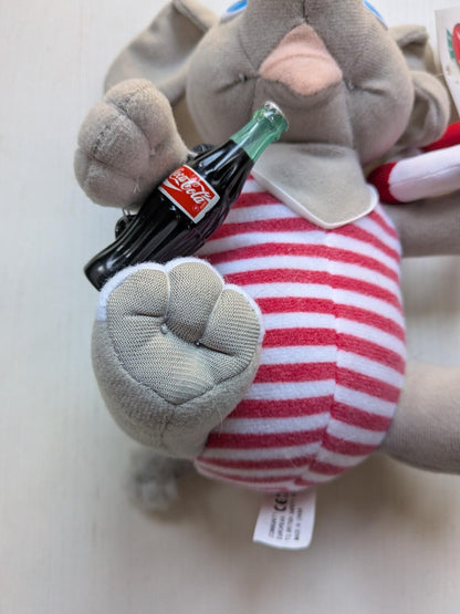 Coca-Cola Plush Collection Elephant - 1993 - Play-By-Play