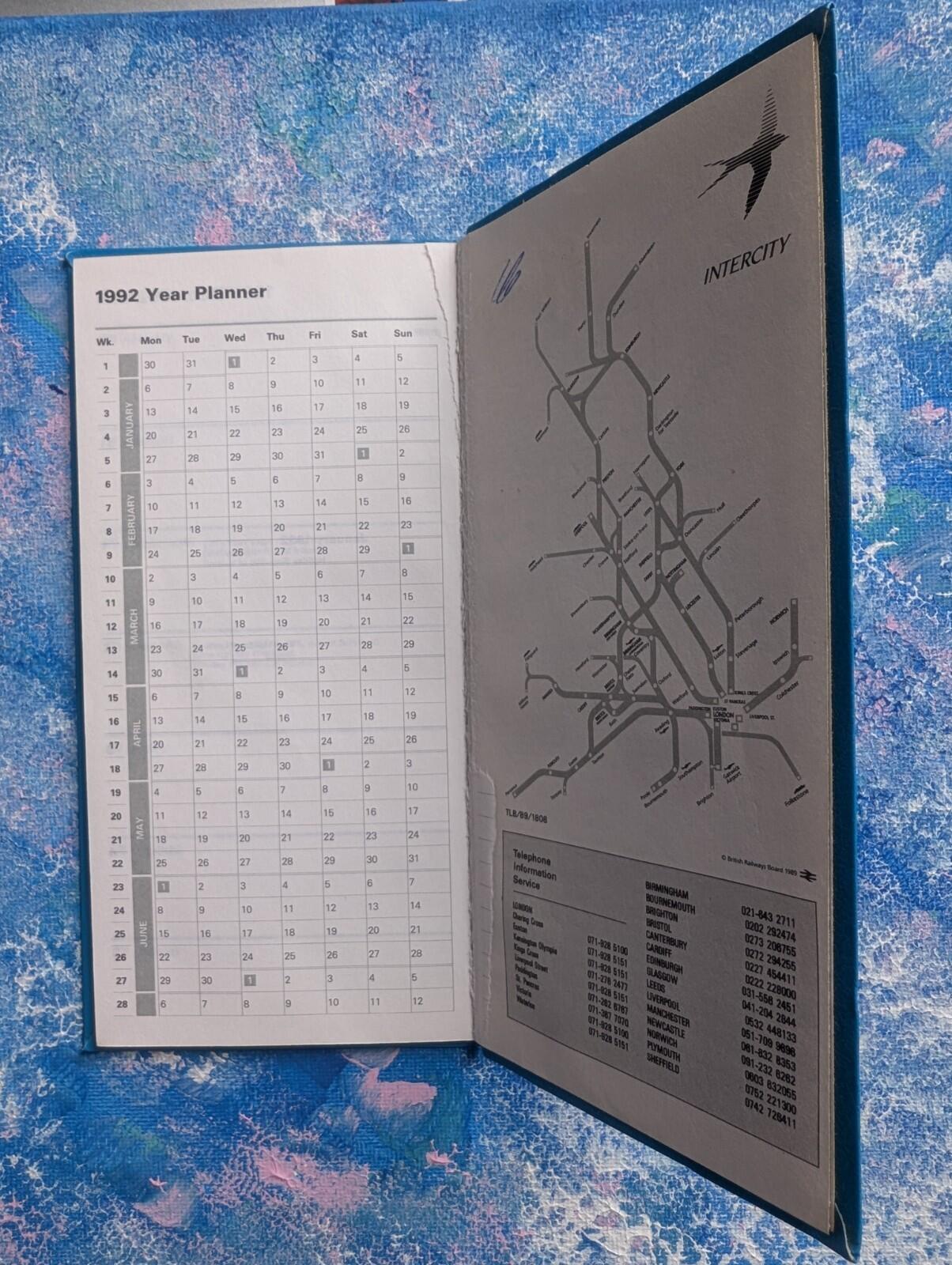 Norton Abrasives Diary - 1991