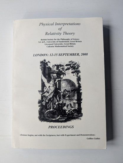 Proceedings of International Scientific Meeting - London 12-15 September 2008