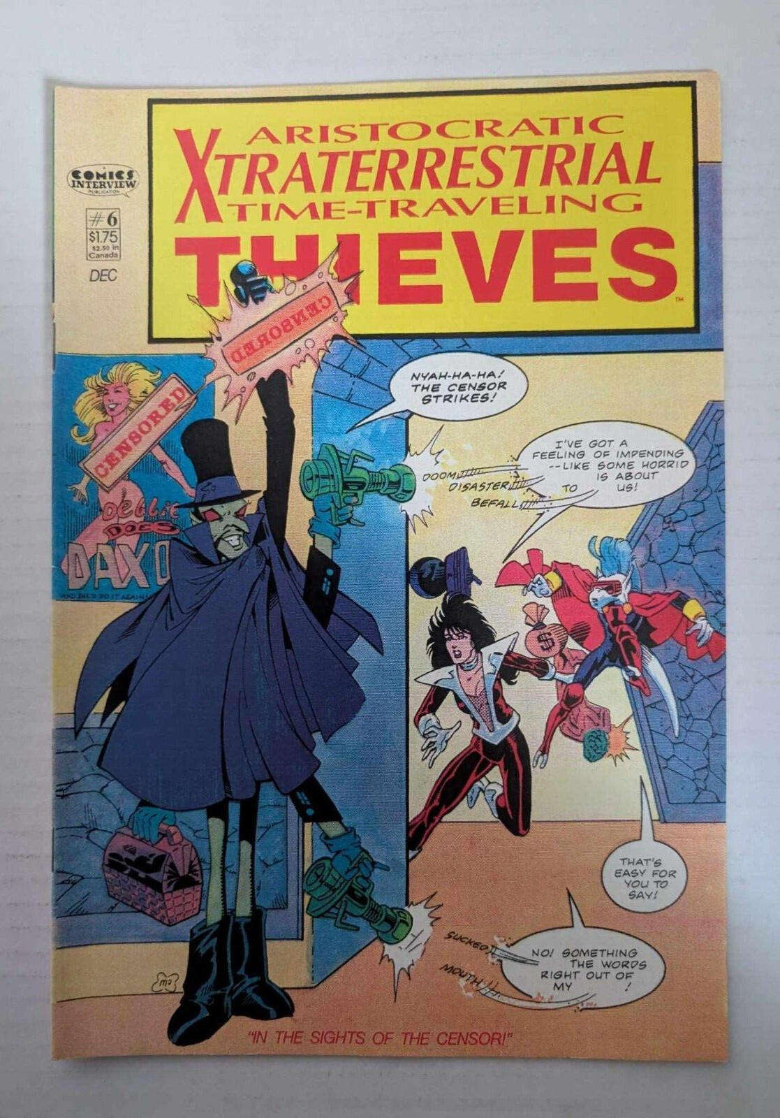 X-Thieves #6 - 1987 - Comics Interview