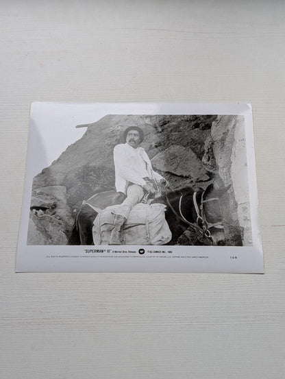 Superman III Lobby Card #106 - Richard Pryor on Horse - 1983 - Warner Bros/DC
