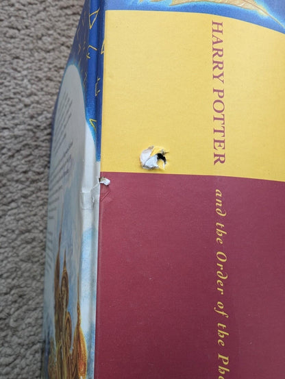 Harry Potter and the Order of The Phoenix - 1st Edition With Print Errors - 2003