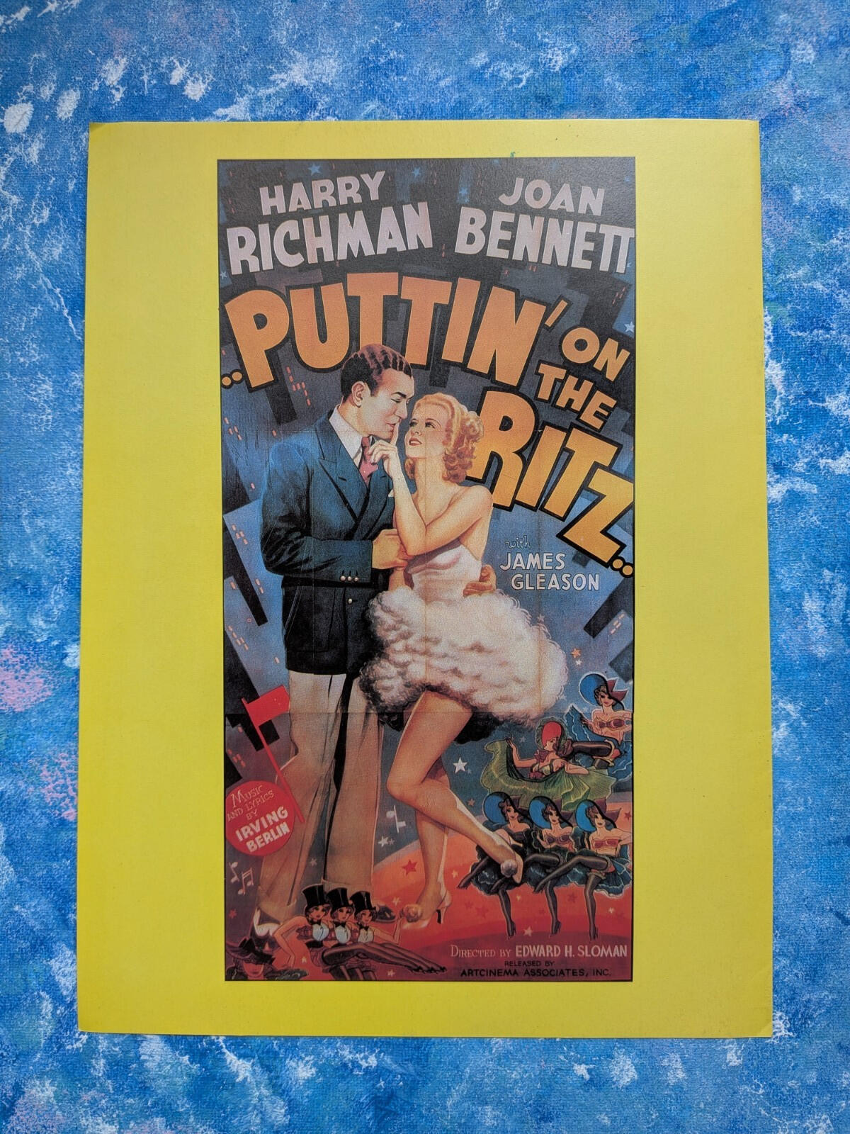Puttin' On The Ritz Musical Movie Small Poster - See Details