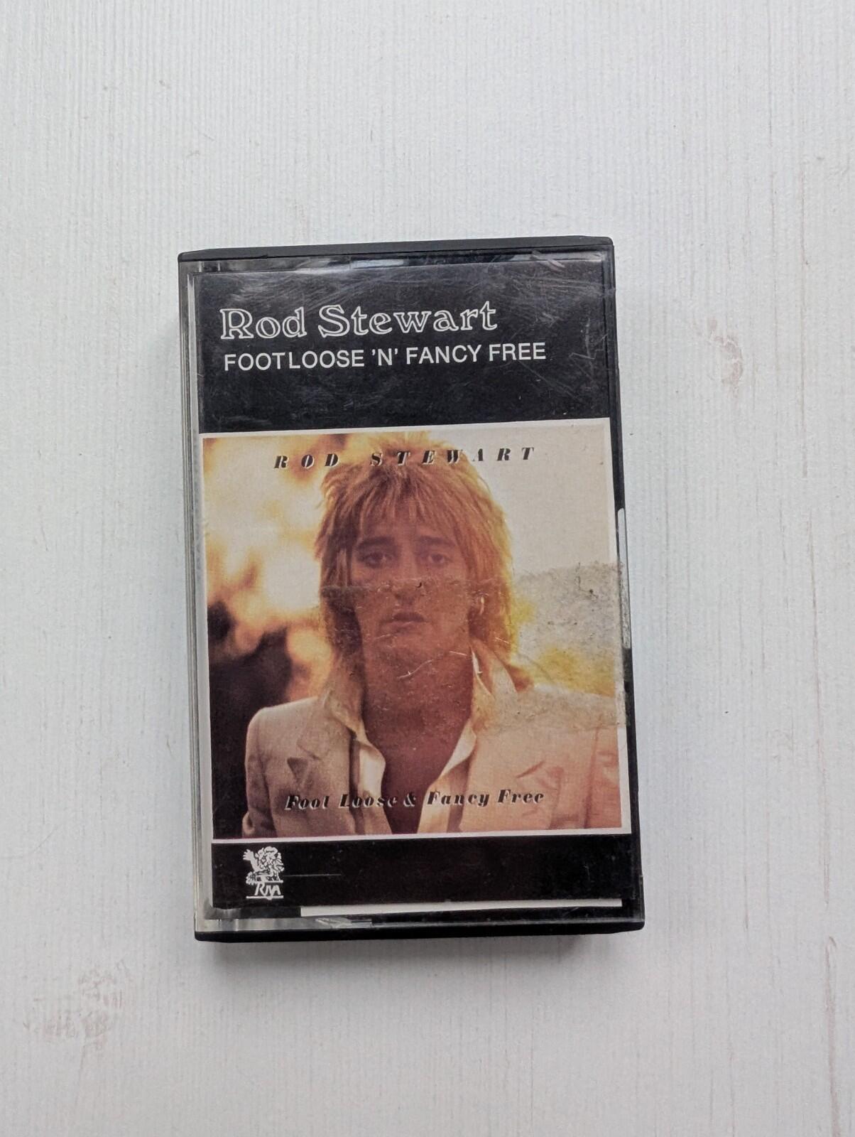 Rod Stewart - Footloose N Fancy Free - 1977 - Warner Cassette Tape
