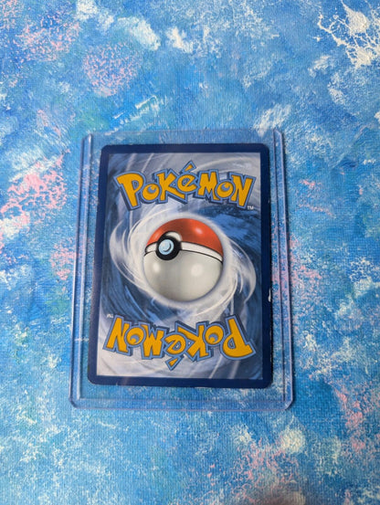 Hand-Painted Vulpix 028/197 SV: Obsidian Flames Pokemon Card & Display Easel