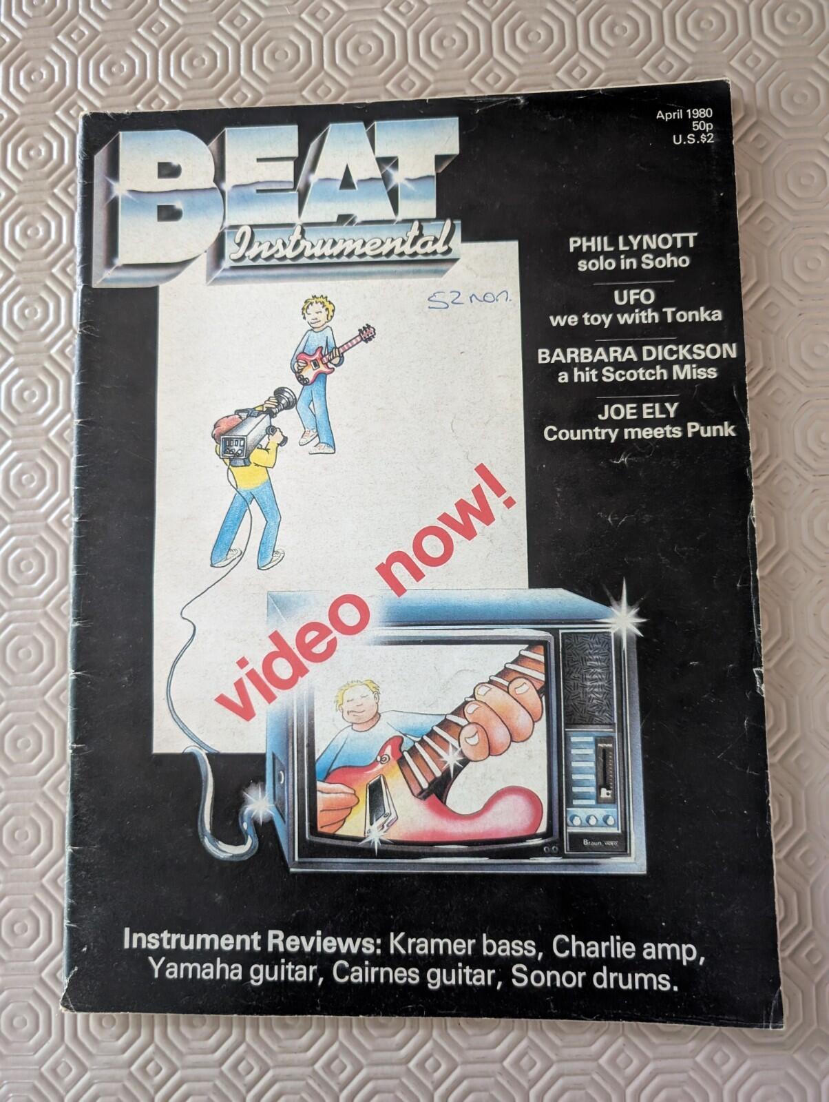 Beat Instrumental No. 161 April 1980 - Phil Lynott/UFO/Barbara Dickson/Joe Ely