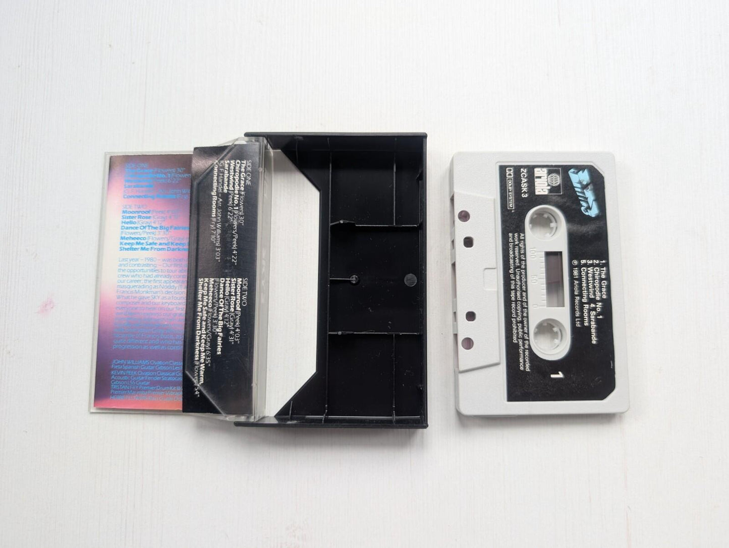 Sky 3 - 1981 - Ariola Records Ltd Cassette Tape