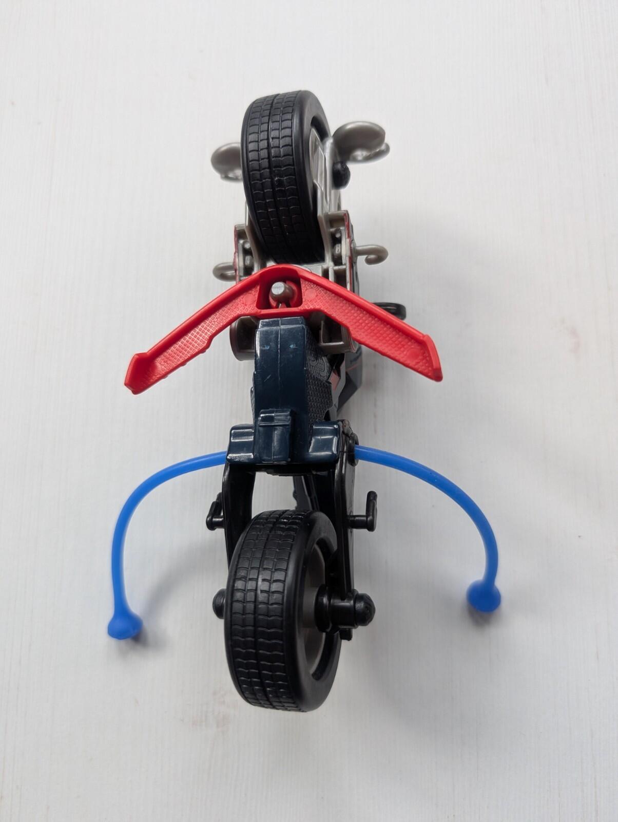Spider-Man Stunt Launch Motorcycle Toy - 2012 - Marvel/Hasbro