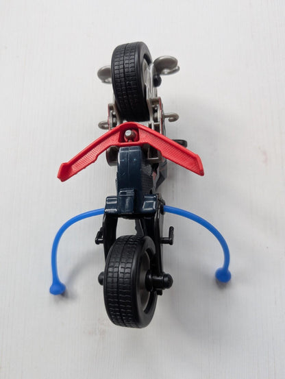 Spider-Man Stunt Launch Motorcycle Toy - 2012 - Marvel/Hasbro