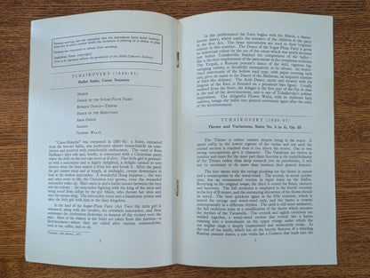 Halle Concerts Society - 114th Season Programme - 1971-72