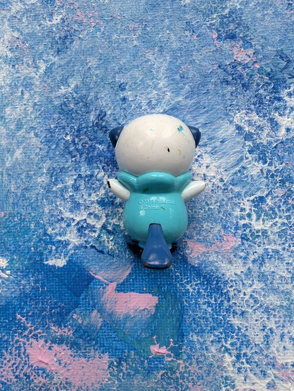Oshawott Pokemon Spin and Go Figure - 2011 - Bandai/Nintendo