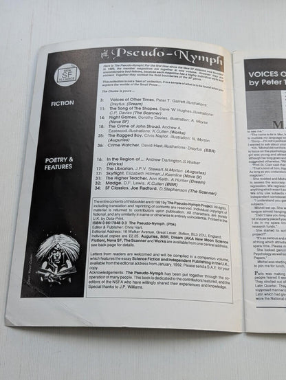 The Pseudo-Nymph: An Anthology of NSFA Member Magazines - 1991