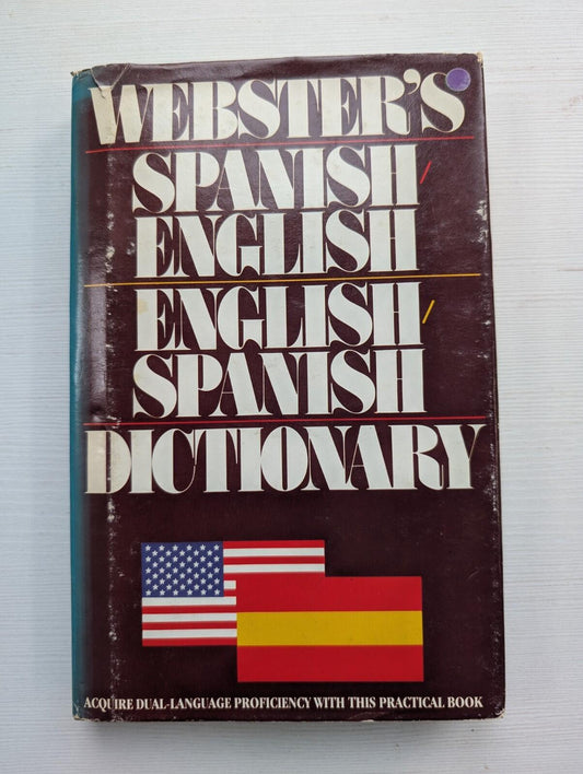 Webster's Spanish/English Dictionary - 1981 - Ottenheimer Publishers Inc