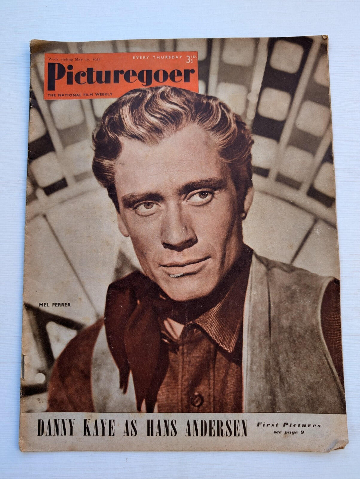 Picturegoer: The National Film Weekly May 10, 1952 - Mel Ferrer Cover