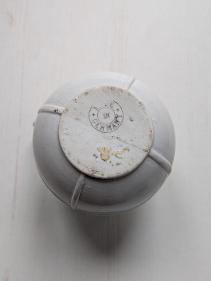 Vintage Ceramic Small Milk Jug With Jersey Crest - Made in Germany
