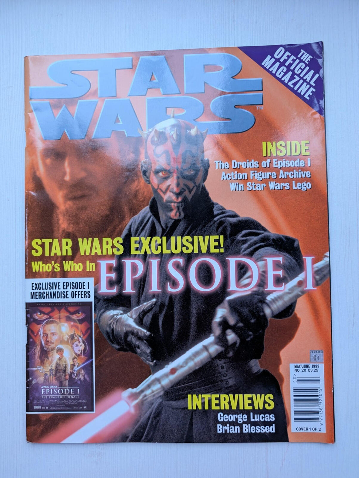 Star Wars: The Official Magazine No. 20 - May/June 199 - Darth Maul Cover