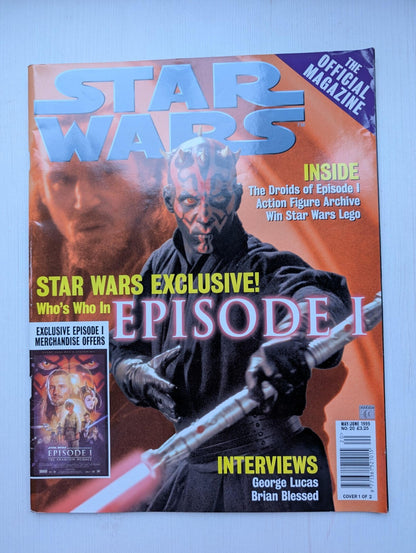 Star Wars: The Official Magazine No. 20 - May/June 199 - Darth Maul Cover