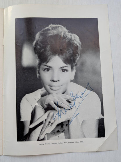 Shirley Bassey 1964 Souvenir Programme - Signed by Shirley Bassey, See Details