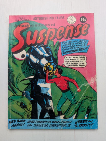 Astonishing Tales #237 - Amazing Stories of Suspense - 1980s - Alan Class Comic