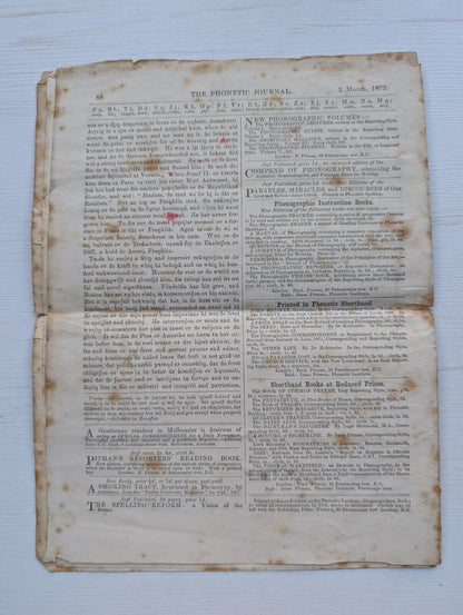 The Phonetic Journal - Saturday, 2 March 1872