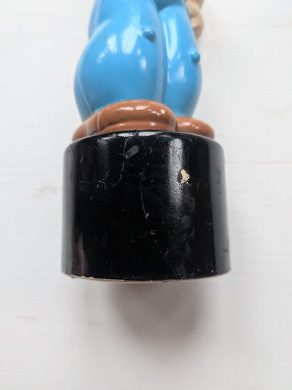 Vintage Popeye Bubble Bath Bottle Figure - 1987 - King Features Syndicate