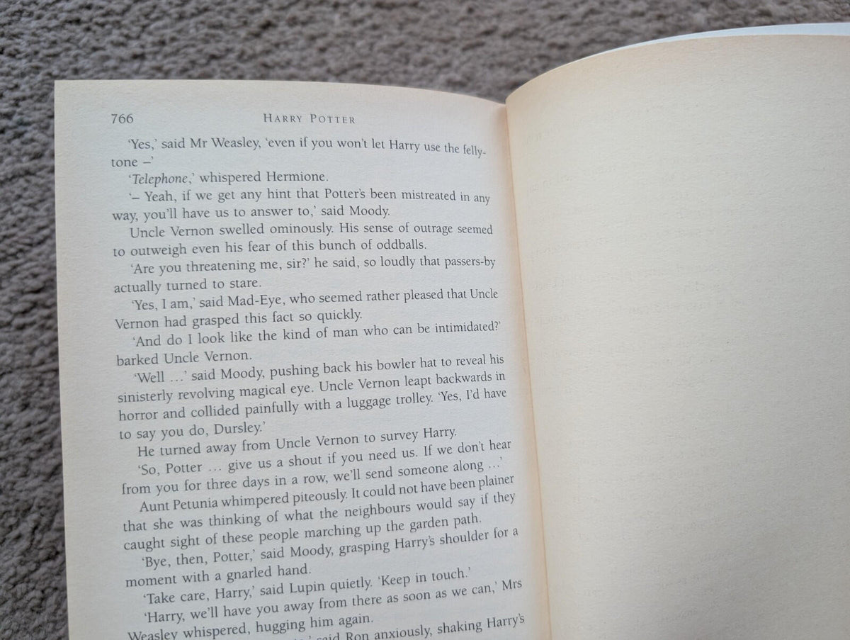 Harry Potter and the Order of The Phoenix - 1st Edition With Print Errors - 2003