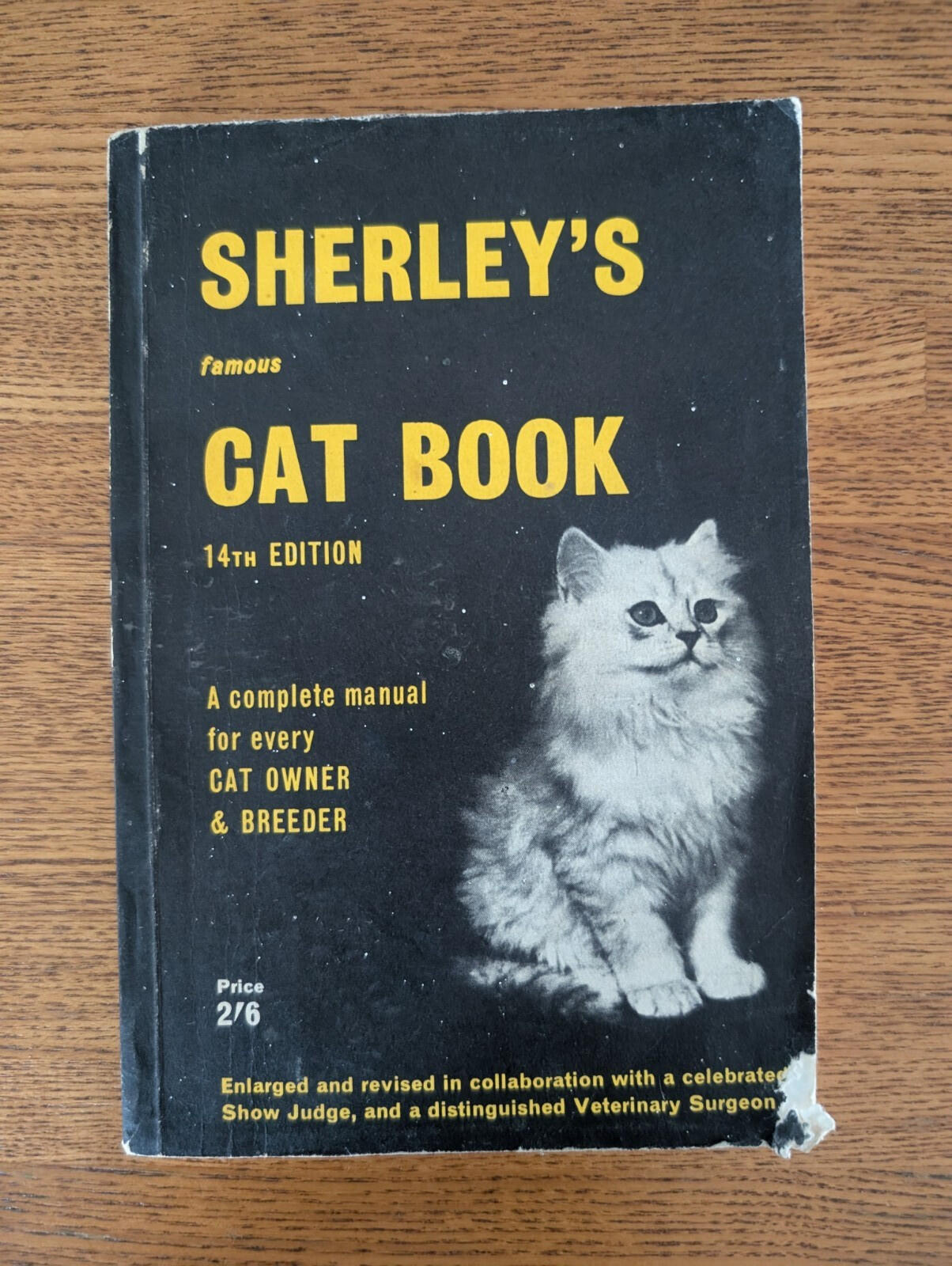 Sherley's Famous Cat Book - 14th Edition - 1967