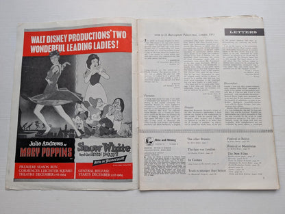 Films and Filming Vol. 11 No. 4 January 1965 - Mary Poppins Cover