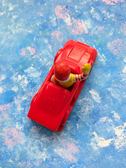 Ronald McDonald Happy Meal Connect-A-Car Toy - 1991 - McDonalds