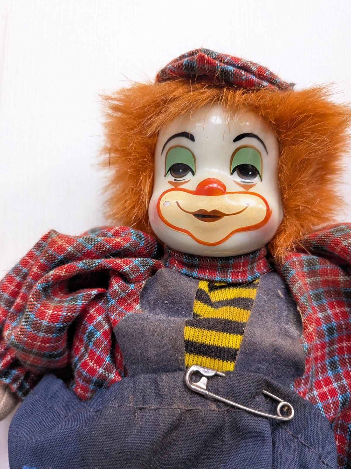 Vintage Q-Tee Collectable Clown Doll - 1970s Approx - See Details