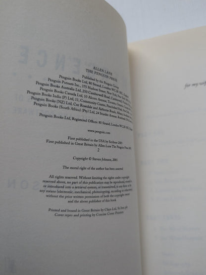 Emergence by Steven Johnson - 2001 - The Penguin Press