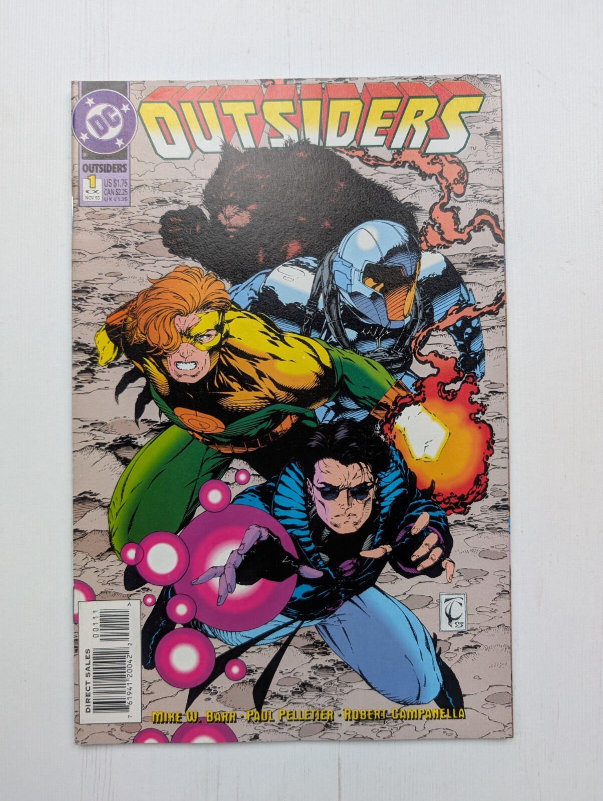 Outsiders #1 - First App Sebastian Faust - 1993 - DC Comic Book