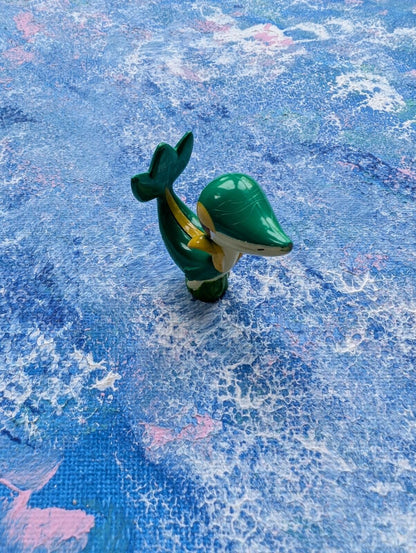 Snivy Pokemon Spin and Go Figure - 2011 - Bandai/Nintendo