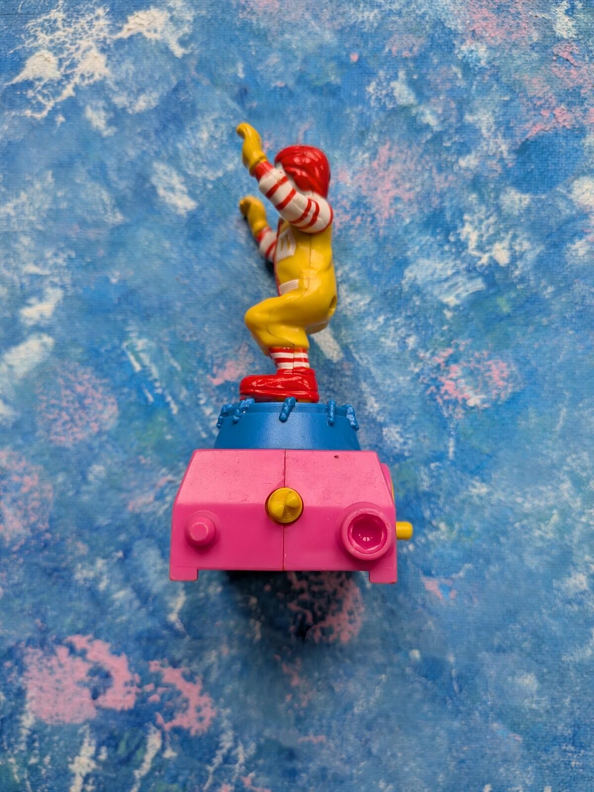 Ronald McDonald on Trampoline Happy Meal Twisting Sports - 1993 - McDonalds