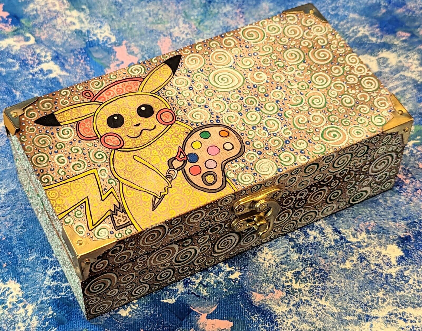 Pokémon Hand-Crafted Pikachu Diorama Box, Pikachu's Art Class