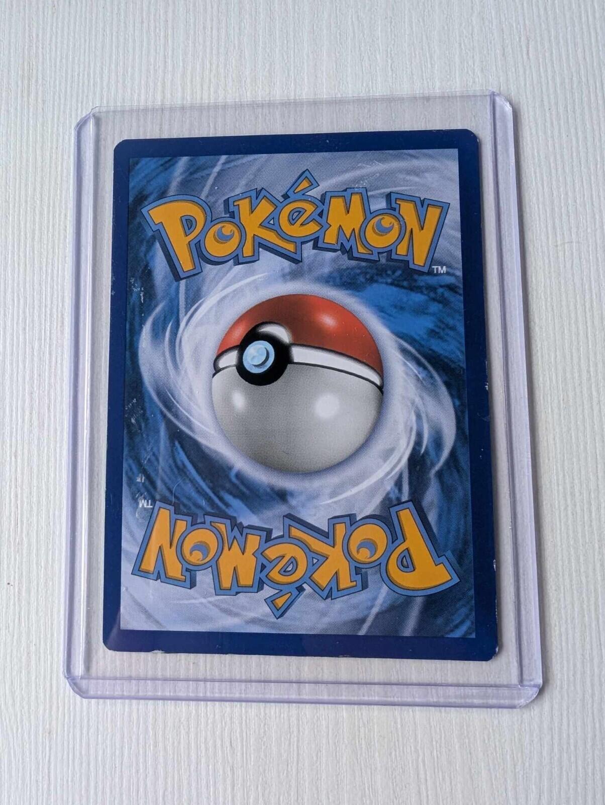 Hand-Painted Sun & Moon: Base Set Eevee Pokemon Card & Display Easel