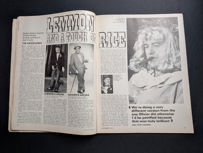Photoplay Film Monthly December 1975 - John Wayne & Katharine Hepburn Cover