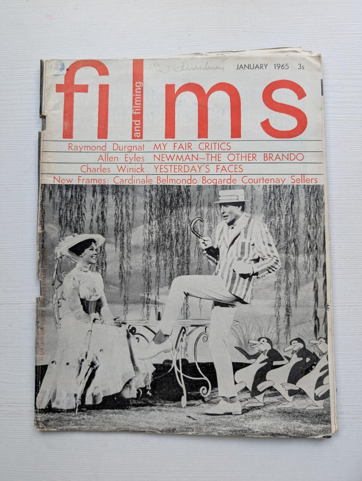 Films and Filming Vol. 11 No. 4 January 1965 - Mary Poppins Cover