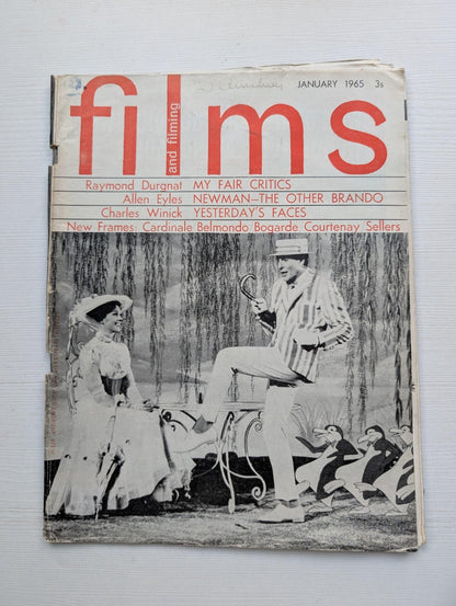 Films and Filming Vol. 11 No. 4 January 1965 - Mary Poppins Cover